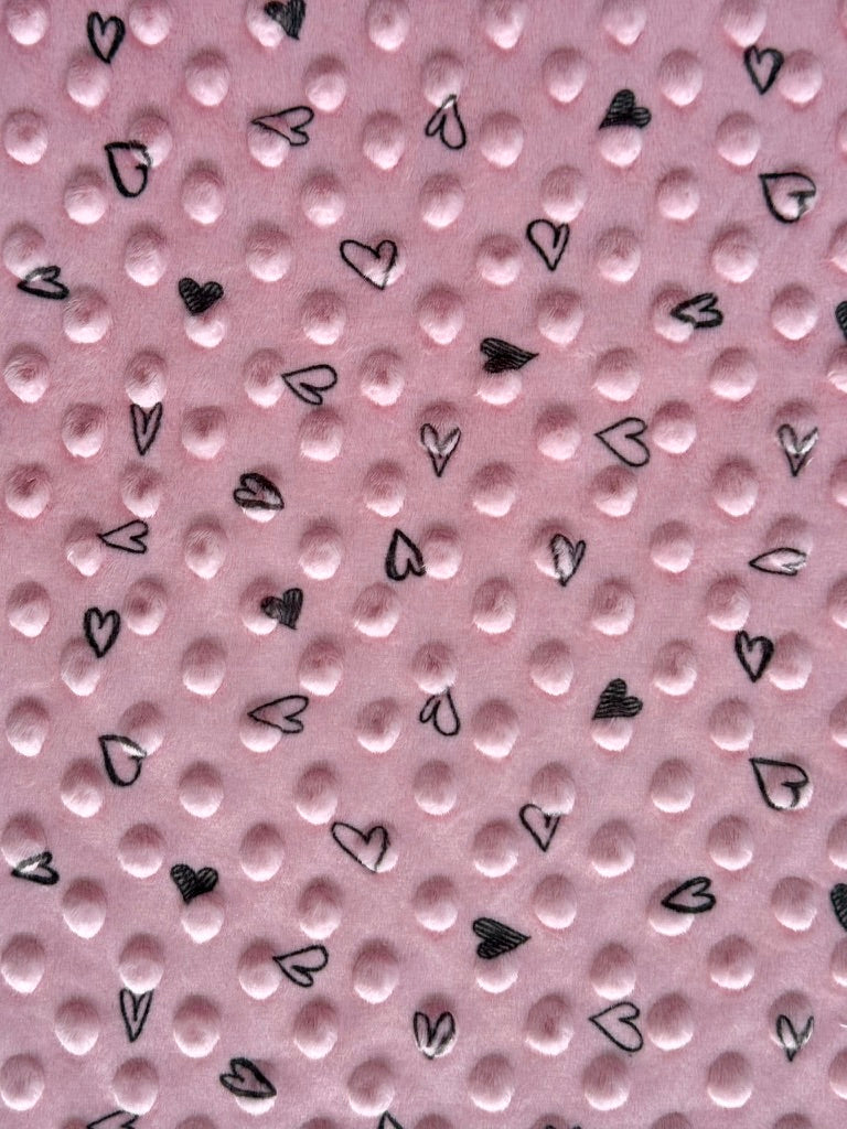 Pink Hearts Wrap Vest
