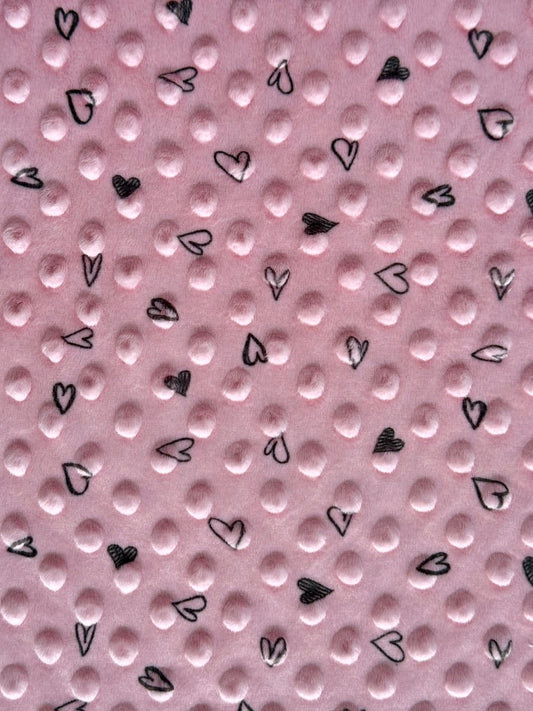 Pink Hearts Wrap Vest