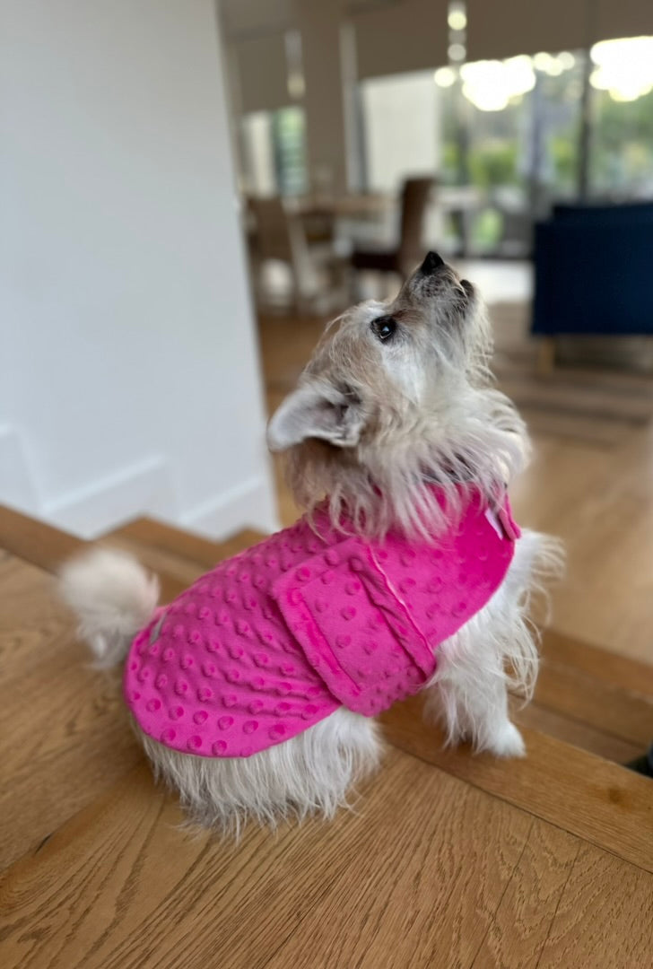Hot Pink Wrap Vest