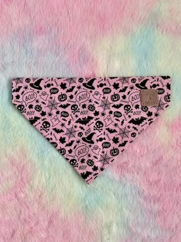Pink Halloween Bandana