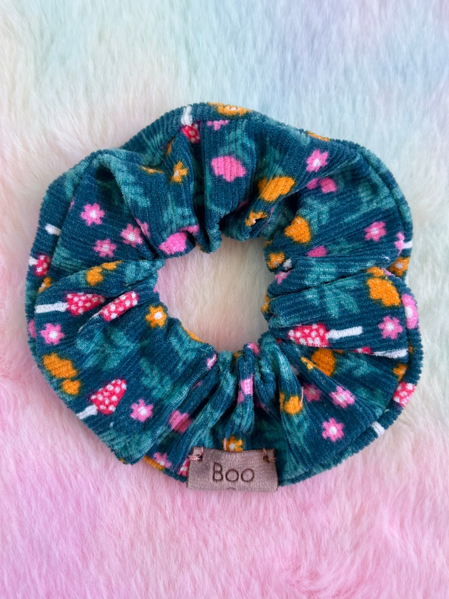 Mushroom Forest Corduroy Bandana