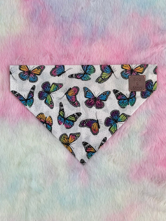 Rainbow Butterflies Bandana