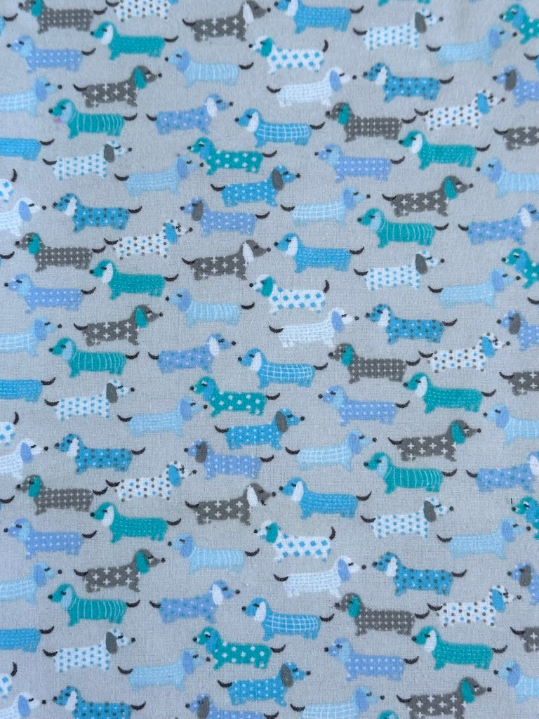 Blue Dachie Blanket