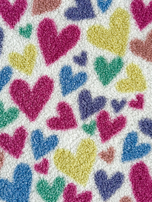 Hearts Boucle Wrap Vest