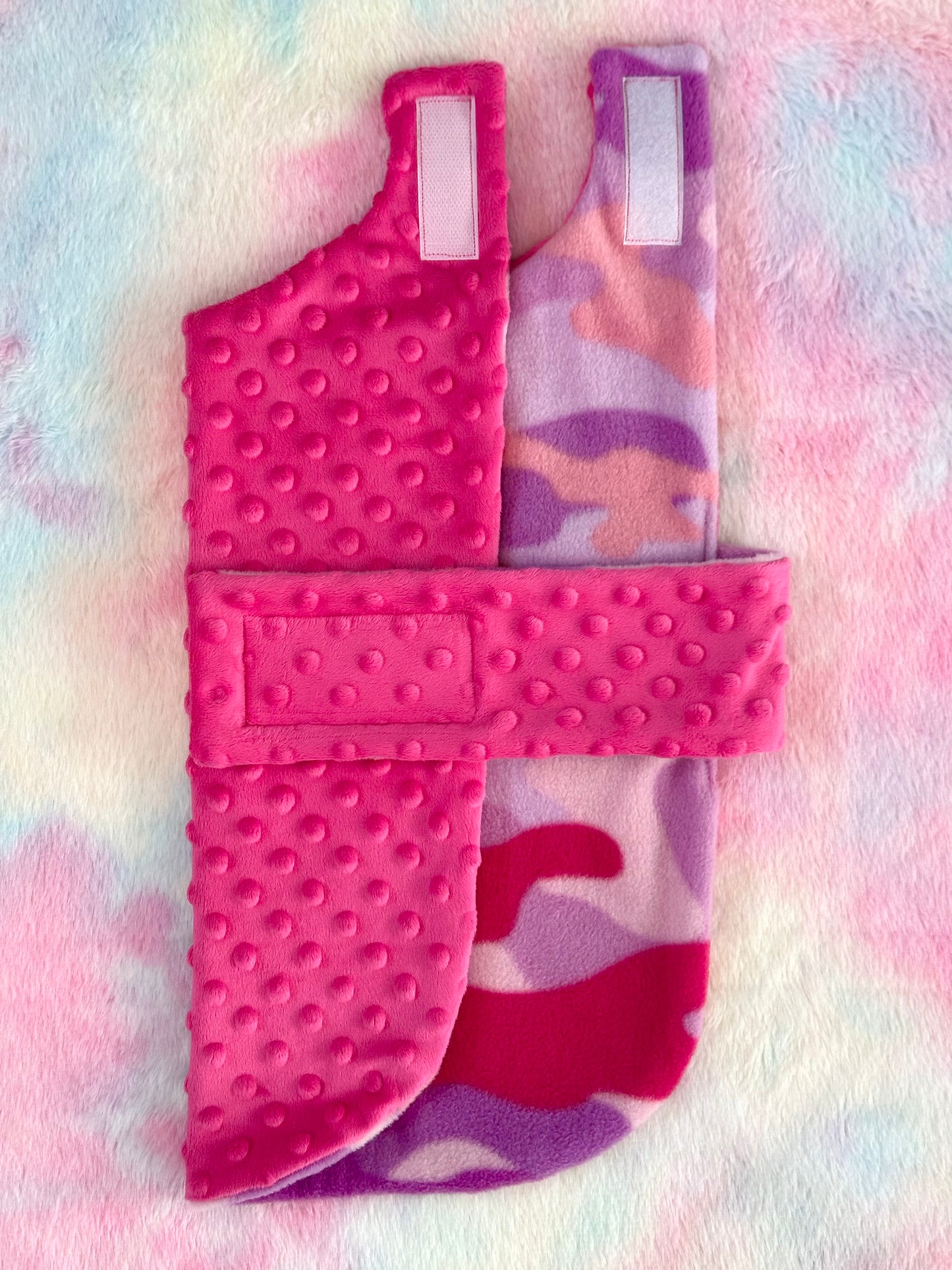 Hot Pink Wrap Vest