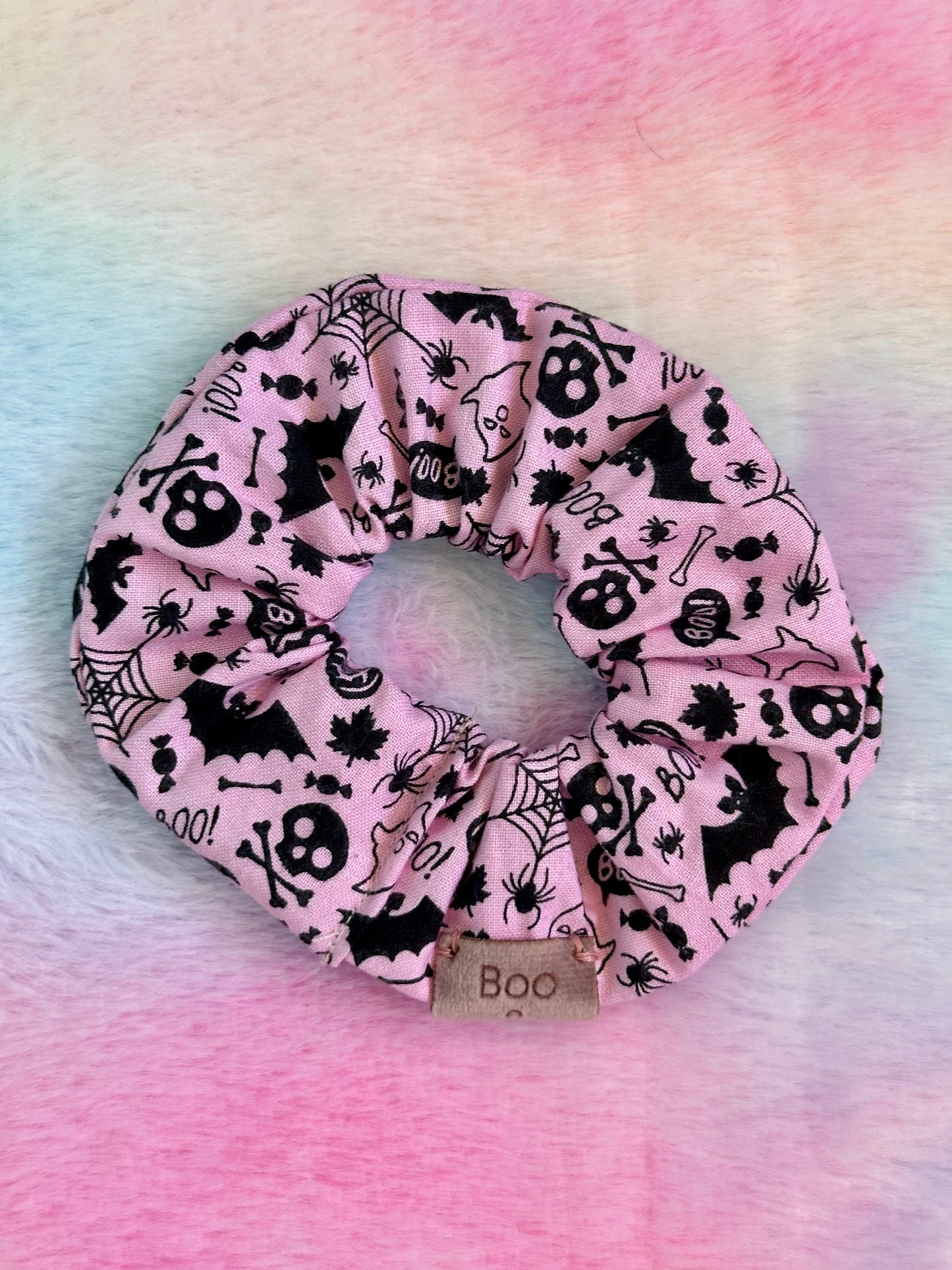 Pink Halloween Bandana