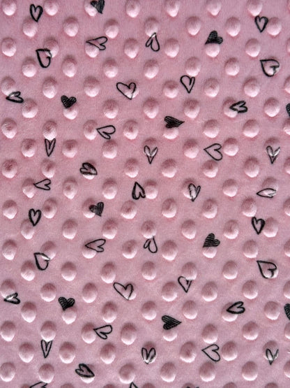 Pink Hearts Wrap Vest