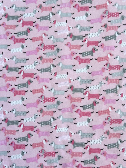 Pink Dachie Blanket