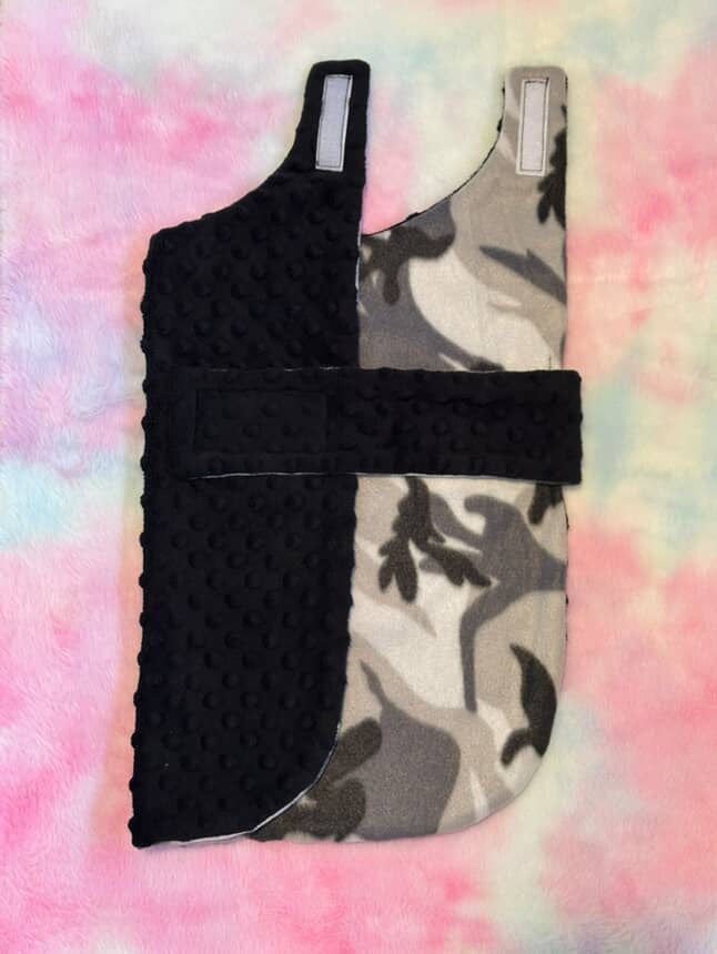 Black Wrap Vest